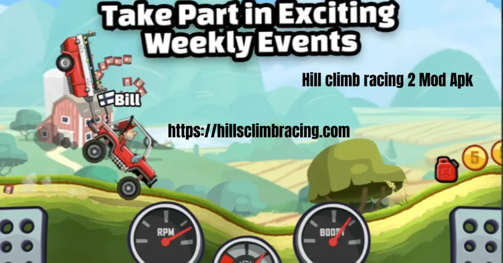 Hill Climb Racing 2 MOD APK download with unlimited money and unlocked vehicles for Android